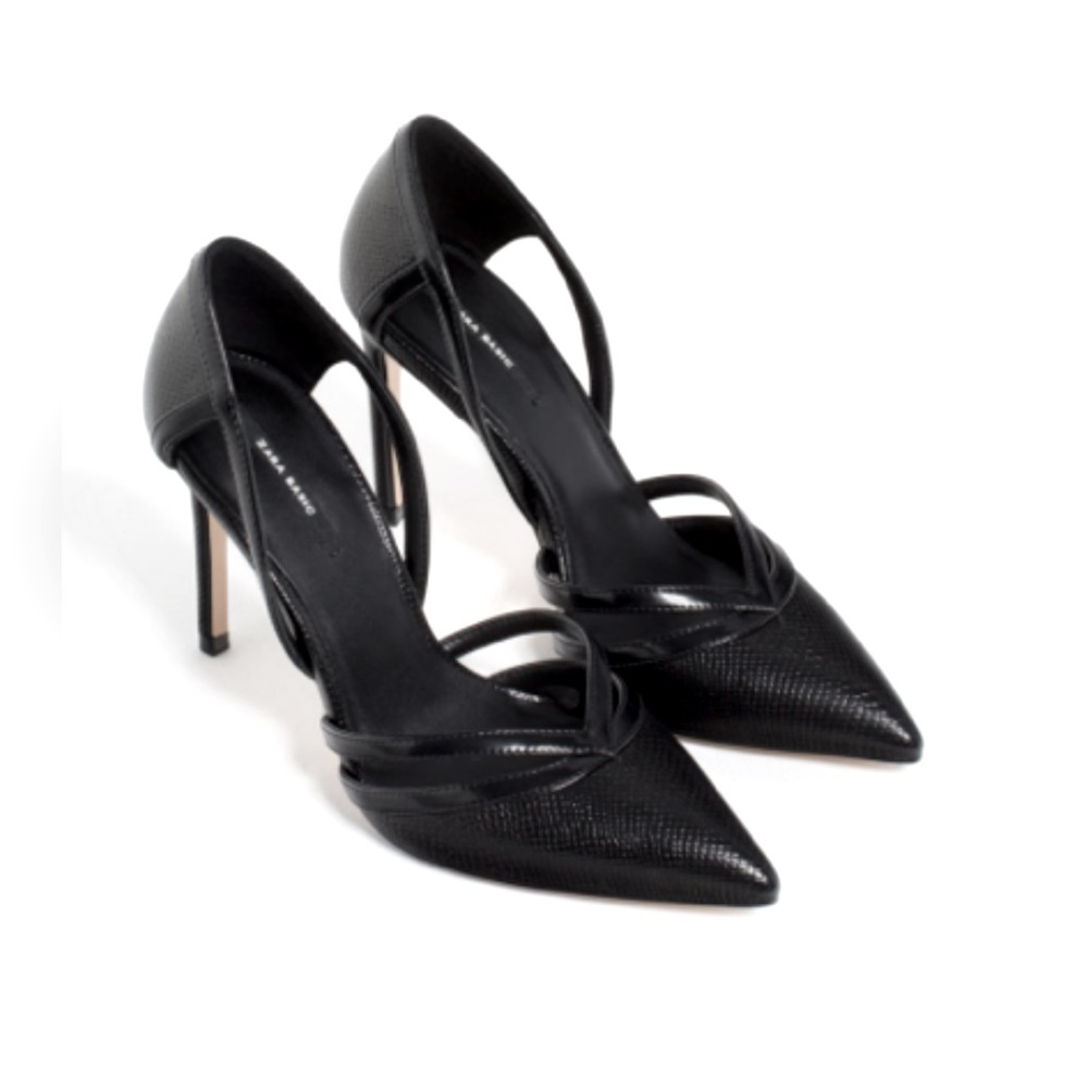 Zara Contrast heels